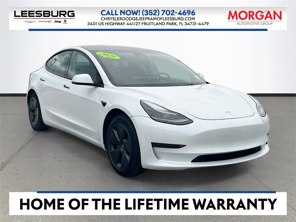Used 2021 Tesla Model 3 Standard Range Plus