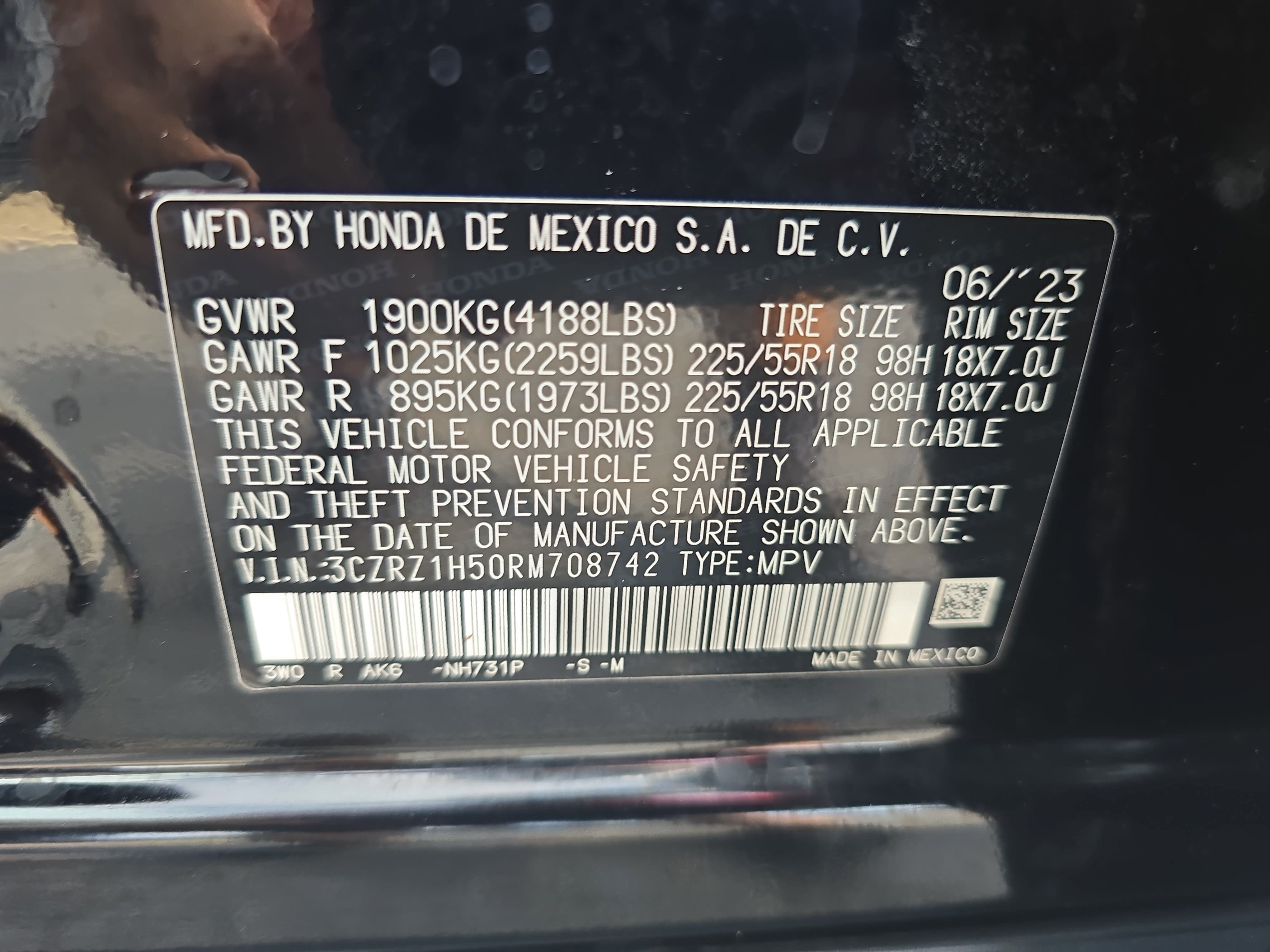 Used 2024 Honda HR-V Sport image 34