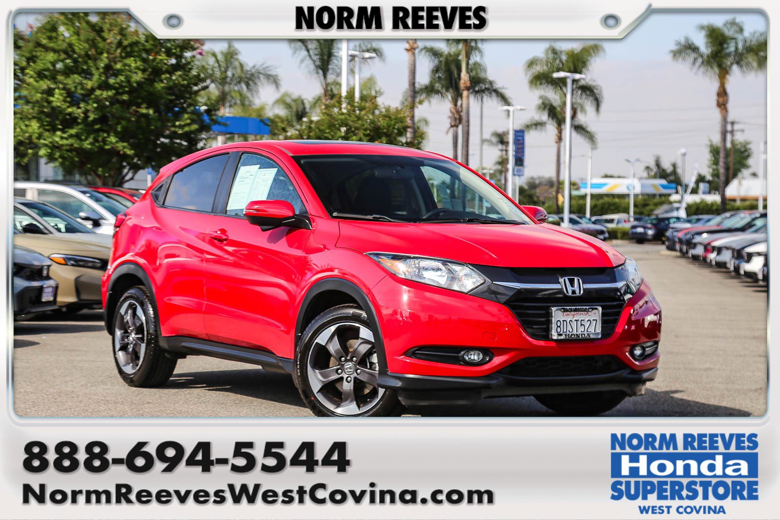 Used 2018 Honda HR-V EX image 1