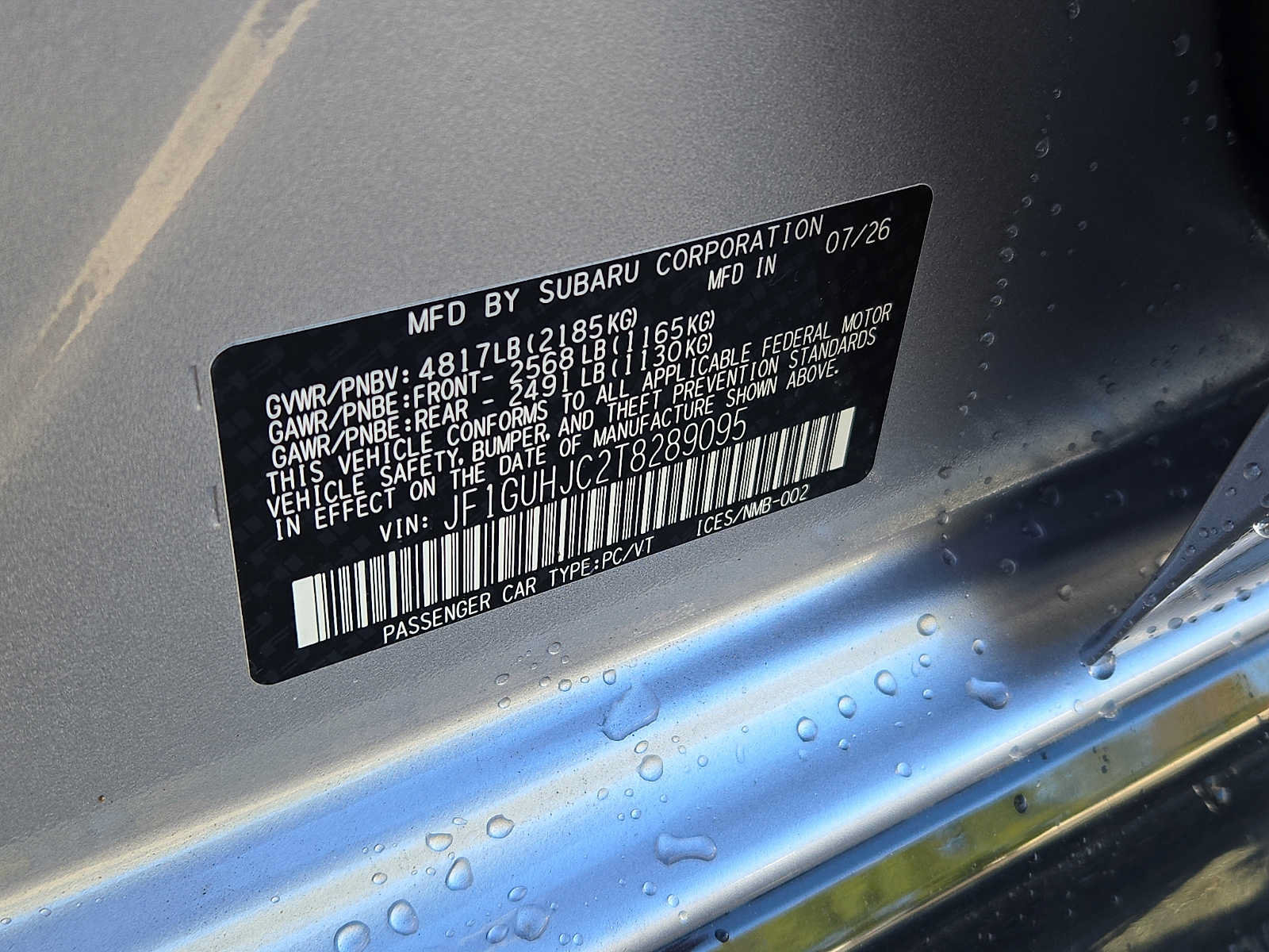 New 2026 Subaru Impreza RS AWD/4WD image 10