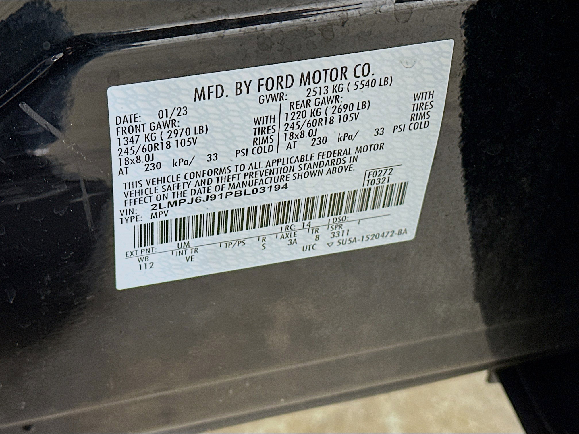 Used 2023 Lincoln Nautilus FWD w/ Premium Package image 12