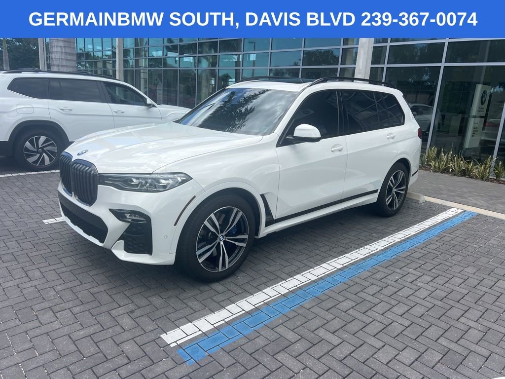 Certified 2022 BMW X7 xDrive40i w/ M Sport Package AWD/4WD image 9