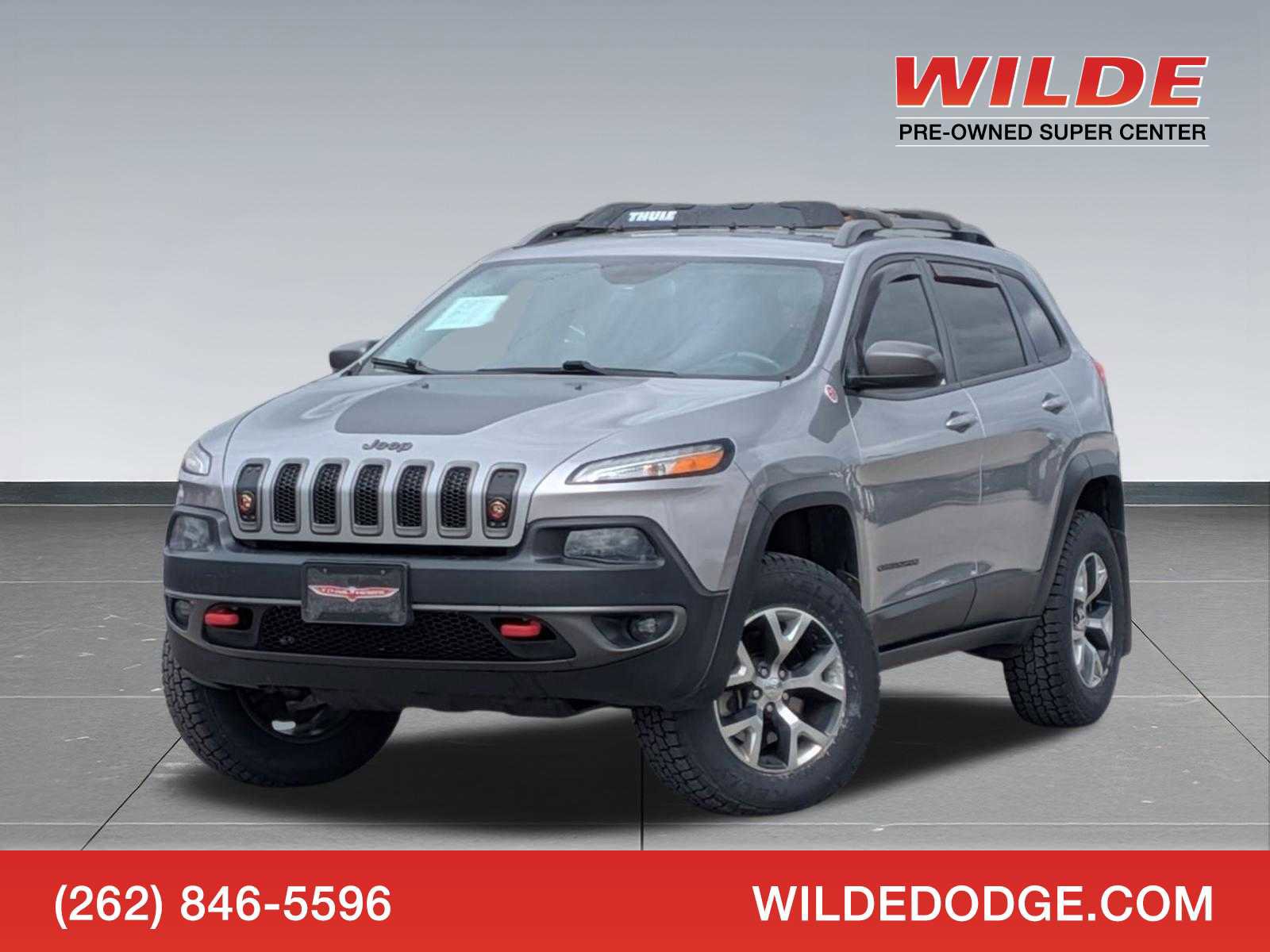 Used 2015 Jeep Cherokee Trailhawk w/ Leather Interior Group AWD/4WD image 1