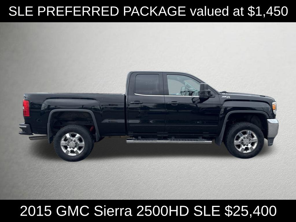 Used 2015 GMC Sierra 2500 SLE w/ SLE Preferred Package AWD/4WD image 2