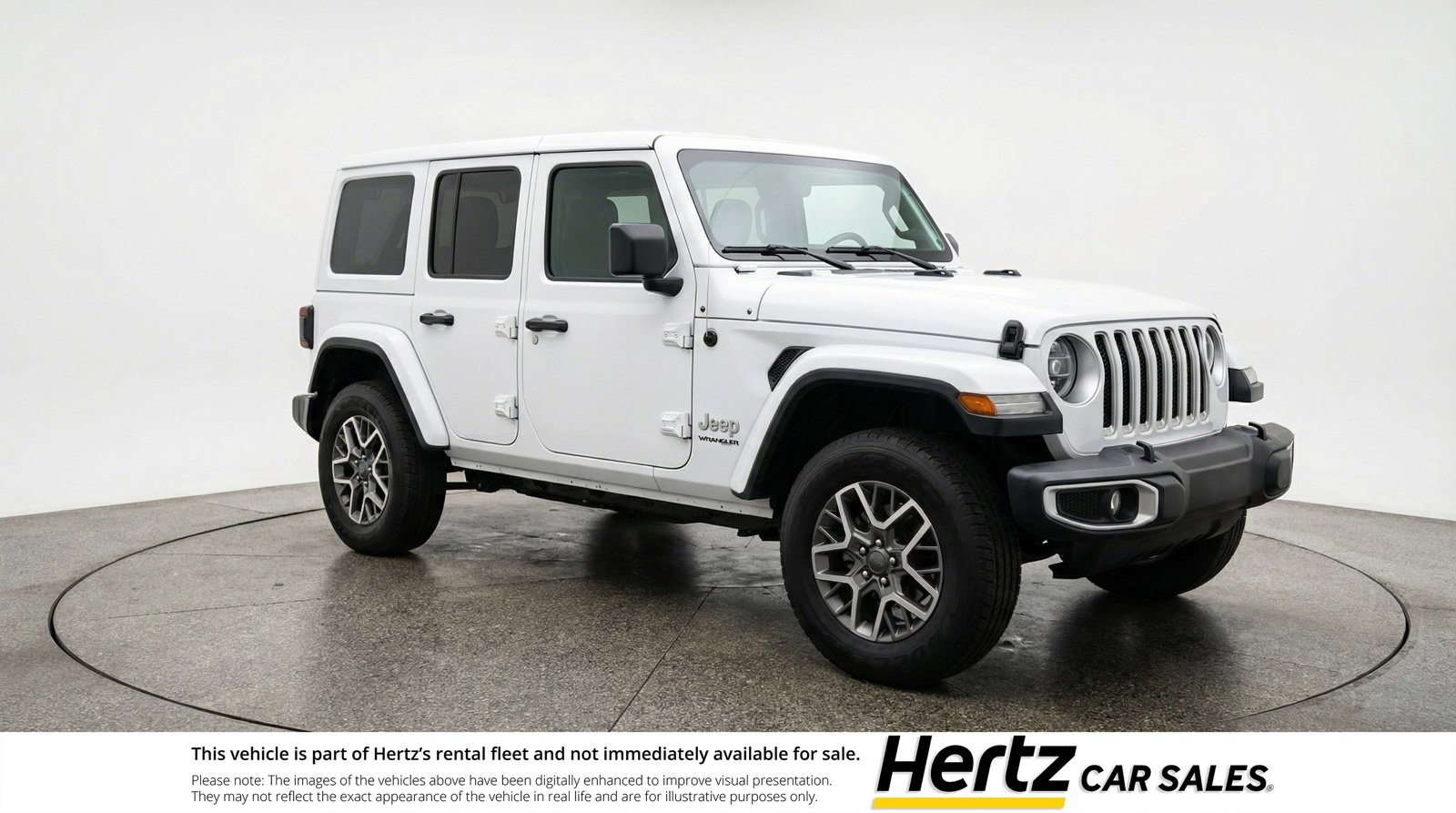 Used 2025 Jeep Wrangler Sahara AWD/4WD image 1
