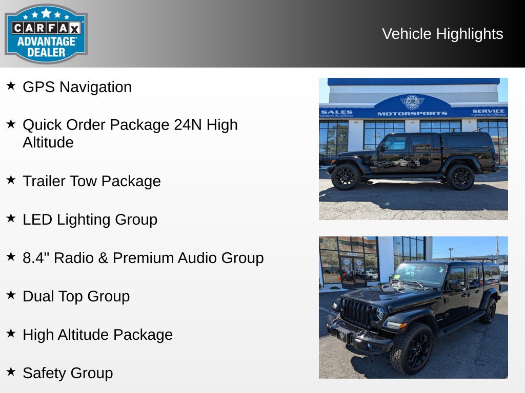 Used 2021 Jeep Gladiator Overland AWD/4WD image 4