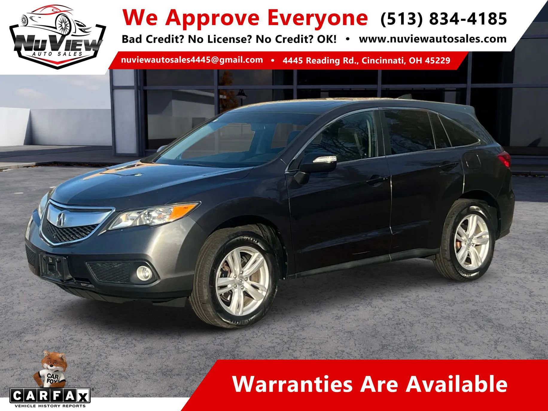 Used 2015 Acura RDX Sport Utility 4D