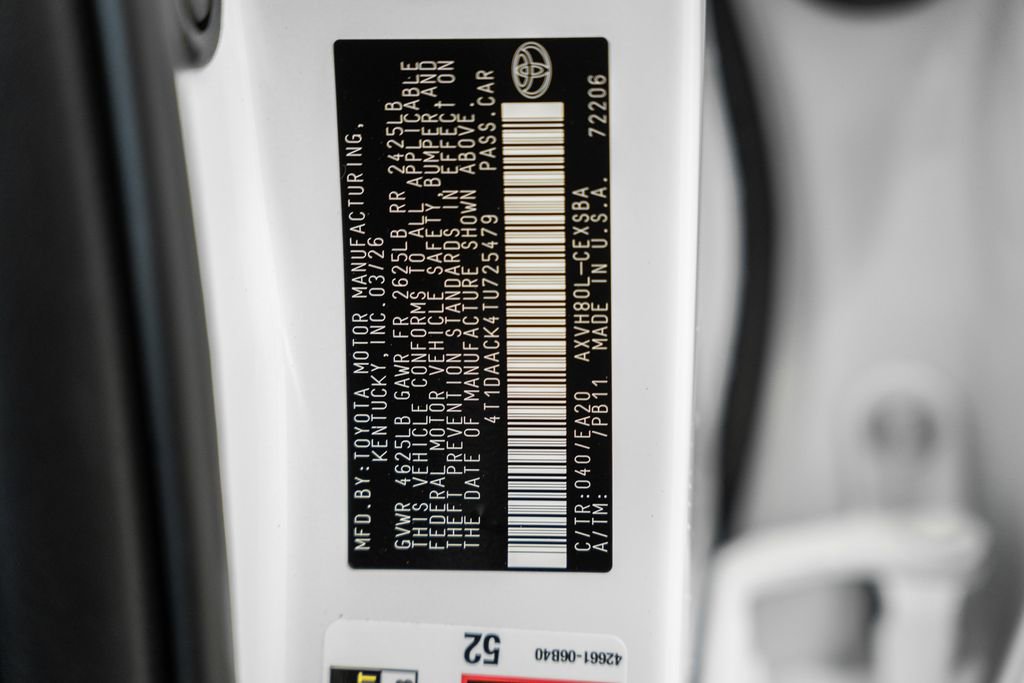 New 2026 Toyota Camry SE image 36