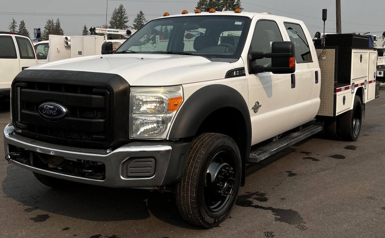 Used 2012 Ford F550 4x4 Crew Cab Super Duty w/ Payload Upgrade Pkg
