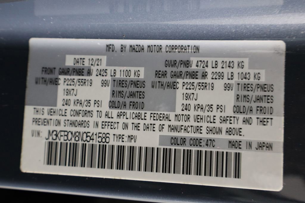 Used 2022 MAZDA CX-5 Carbon Edition image 39