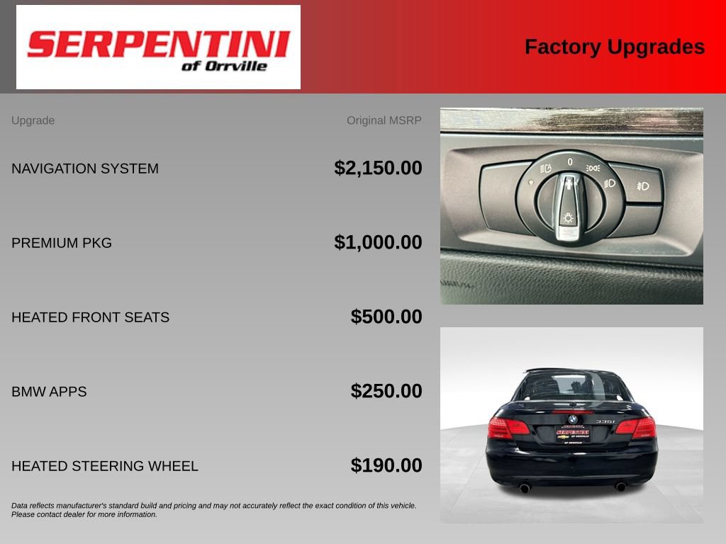 Used 2013 BMW 335i Convertible RWD image 6