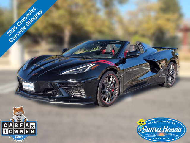Used 2025 Chevrolet Corvette Stingray Preferred Conv w/ Z51 Performance Package
