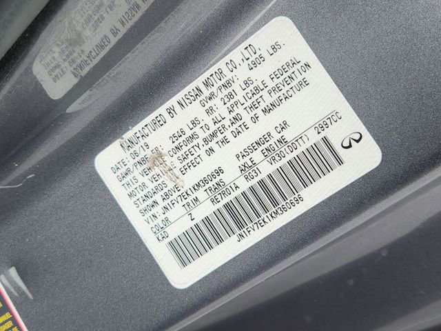 Used 2019 INFINITI Q60 Red Sport 400 image 34