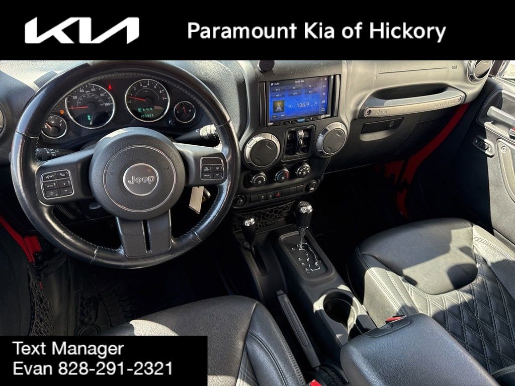 Used 2014 Jeep Wrangler Unlimited Sport w/ Quick Order Package 24S AWD/4WD image 16