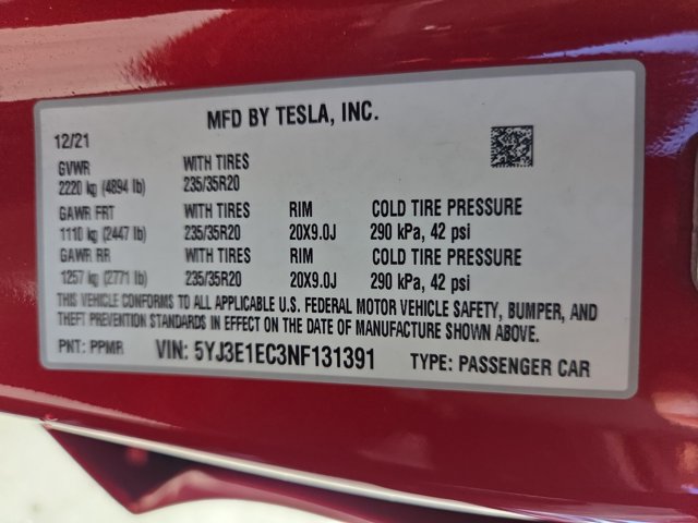 Used 2022 Tesla Model 3 Performance AWD/4WD image 21