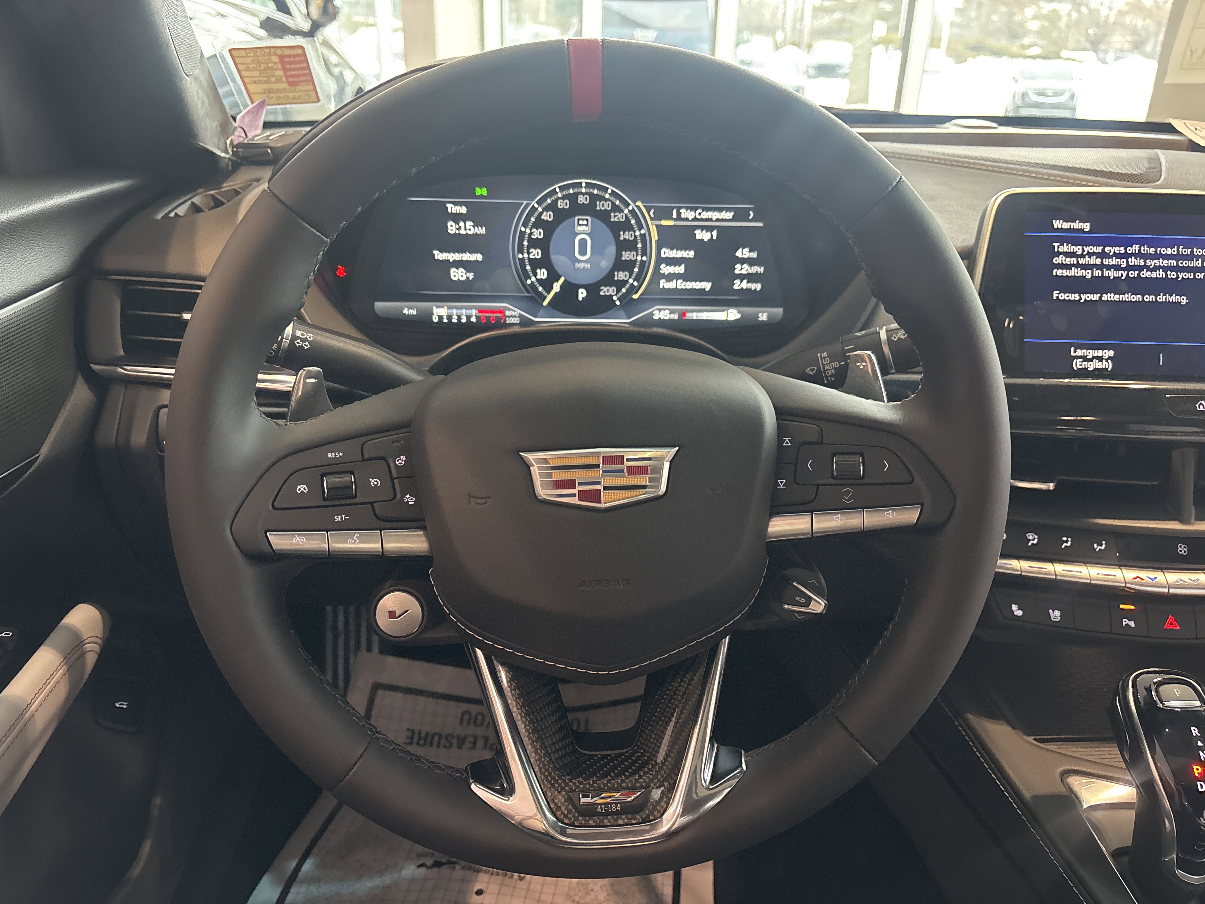 New 2026 Cadillac CT4 V Blackwing w/ Driver Assist Package image 25