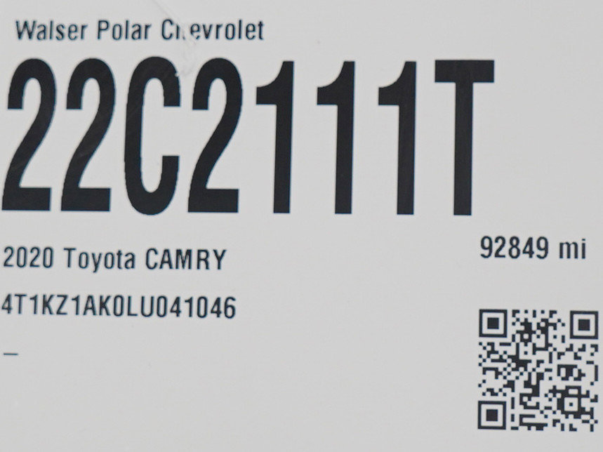 Used 2020 Toyota Camry XSE image 28