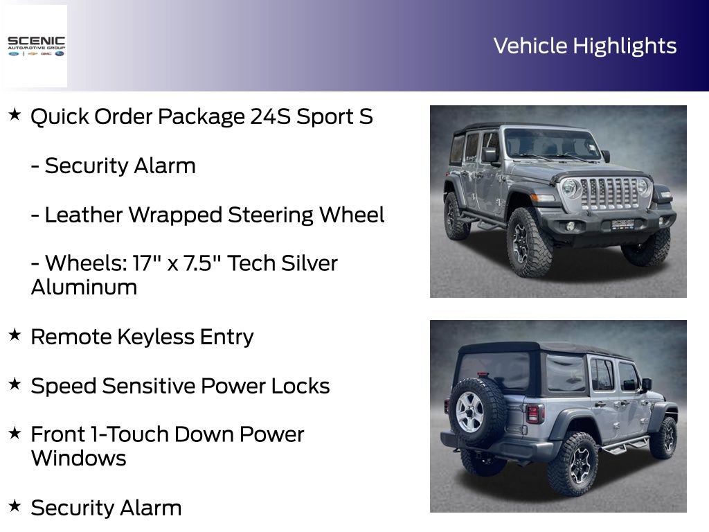 Used 2018 Jeep Wrangler Unlimited Sport S image 10