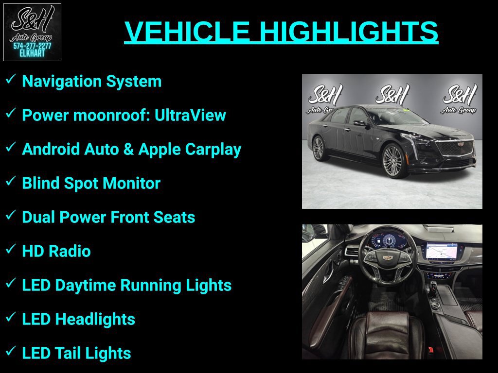 Used 2019 Cadillac CT6 Sport w/ Super Cruise Package AWD/4WD image 3