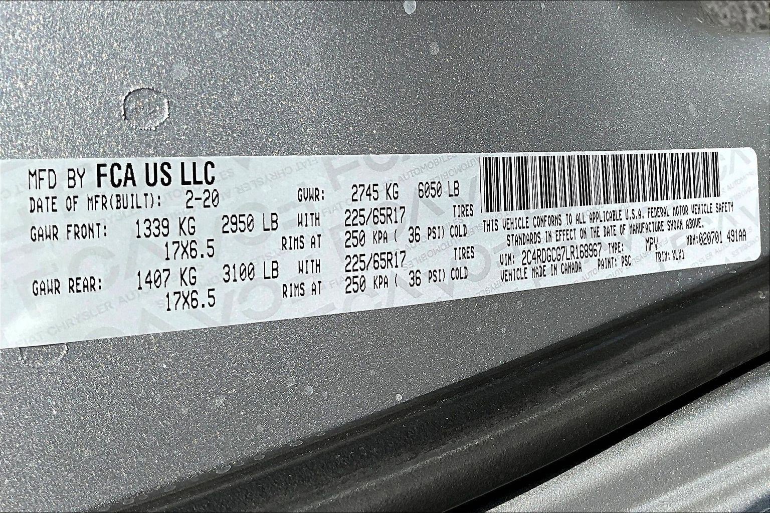 Used 2020 Dodge Grand Caravan SXT FWD image 19