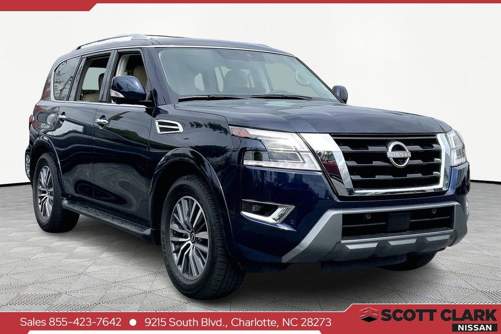 Used 2024 Nissan Armada SL w/ Captain's Chairs Package image 1