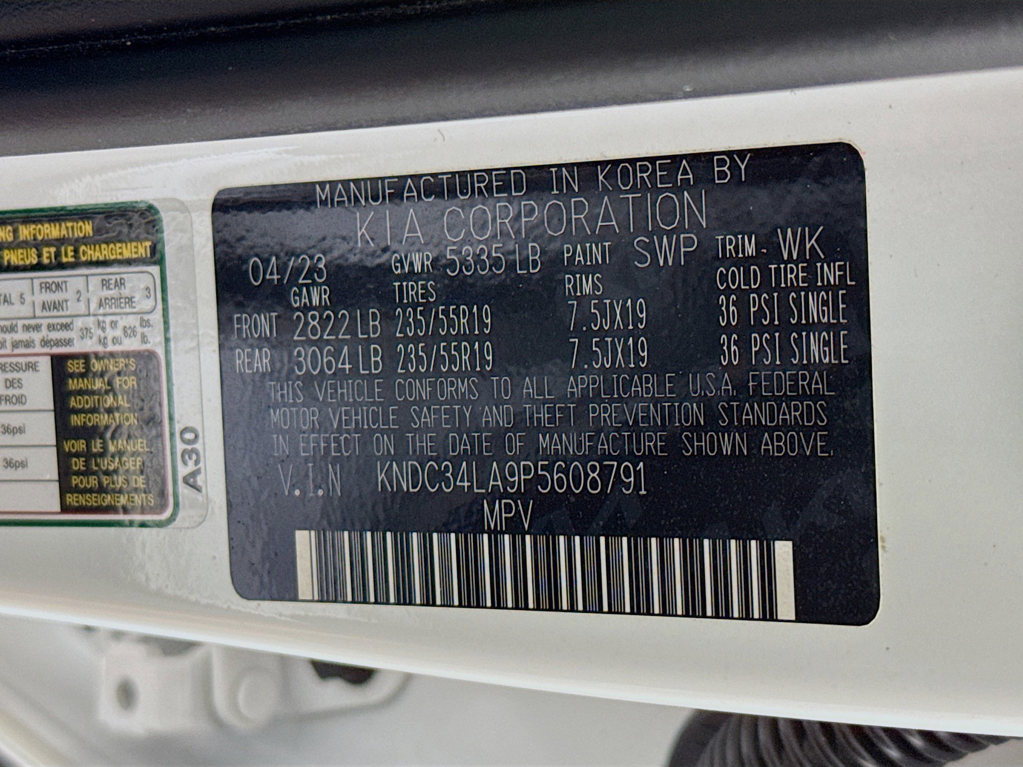 Used 2023 Kia EV6 Wind w/ Wind Technology Package image 39