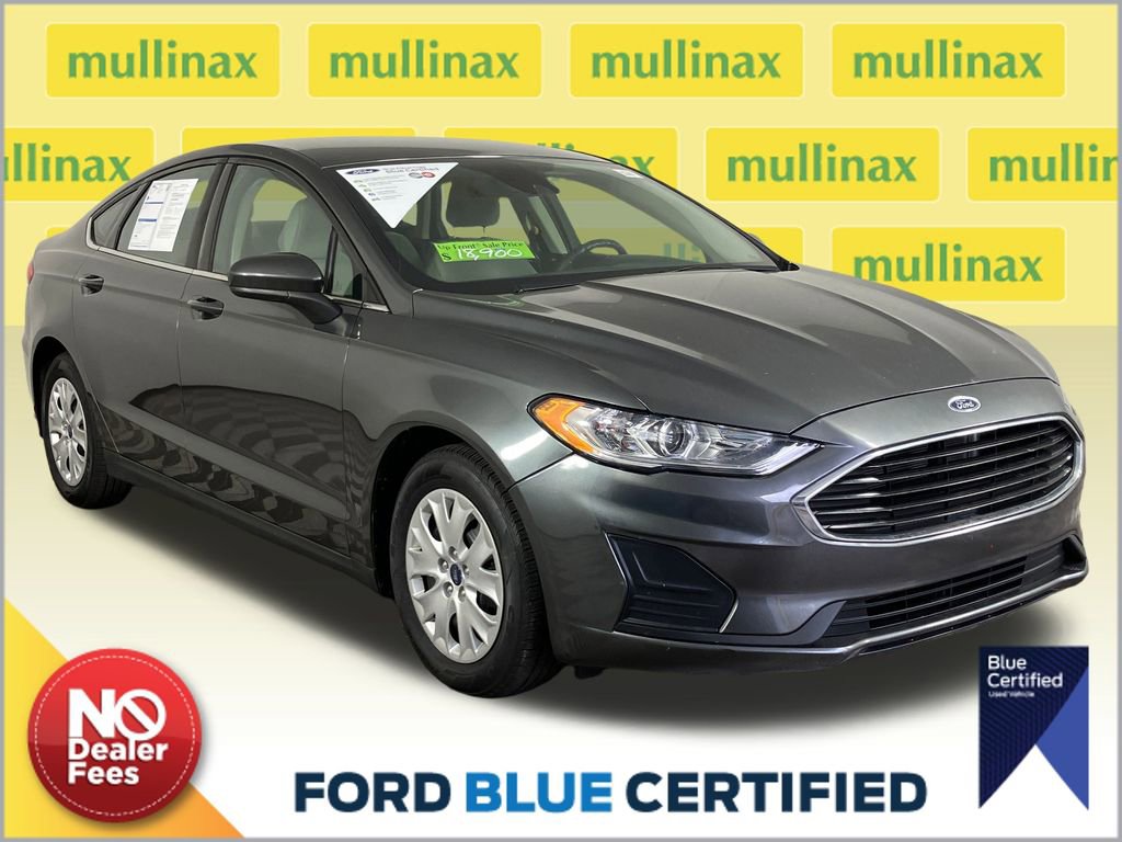 Certified 2020 Ford Fusion S