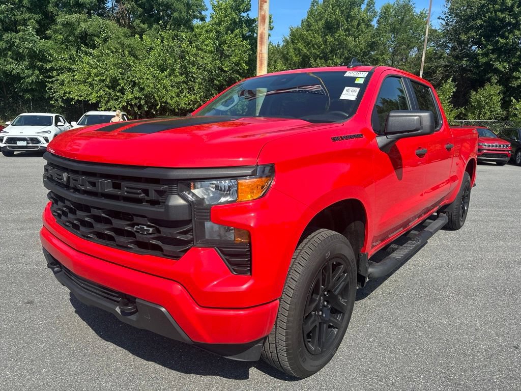 Used 2024 Chevrolet Silverado 1500 Custom w/ Rally Edition AWD/4WD image 1