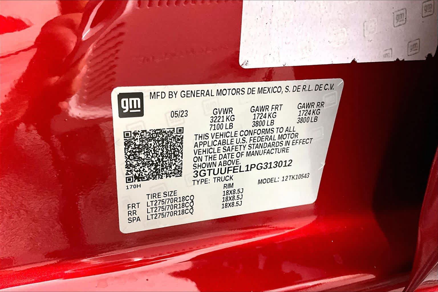 Used 2023 GMC Sierra 1500 AT4X AWD/4WD image 35