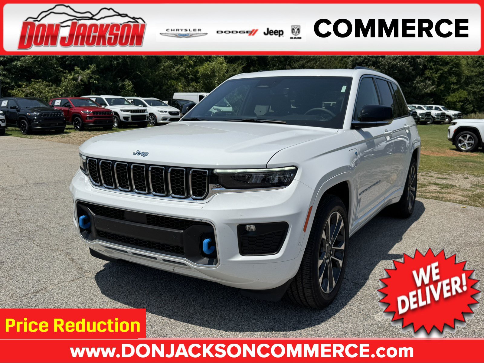 Certified 2025 Jeep Grand Cherokee Overland w/ Trailer Tow Package