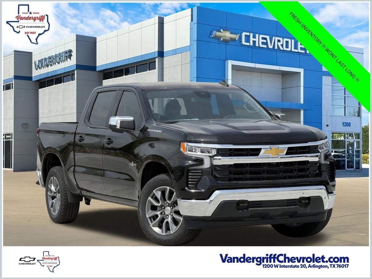 New 2026 Chevrolet Silverado 1500 LT w/ Texas Edition Plus RWD image 1