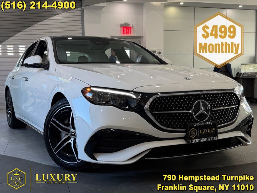 Used 2025 Mercedes-Benz E 350 4MATIC Sedan w/ Winter Package