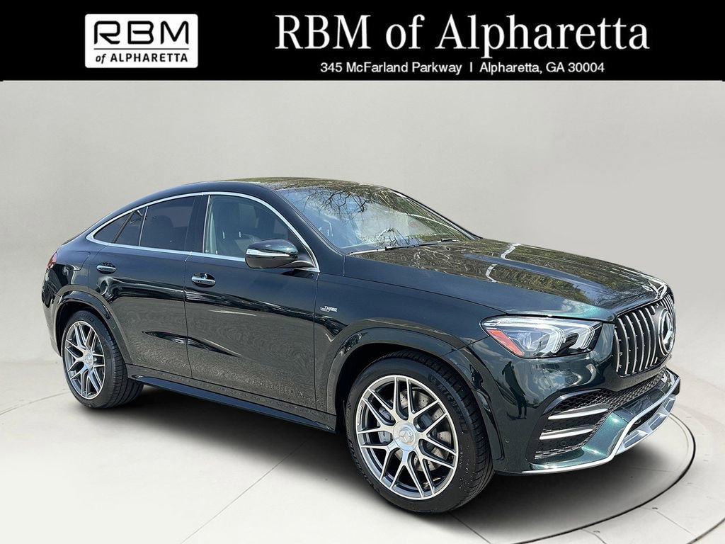 Certified 2023 Mercedes-Benz GLE 53 AMG 4MATIC Coupe w/ Parking Assistance Package image 1