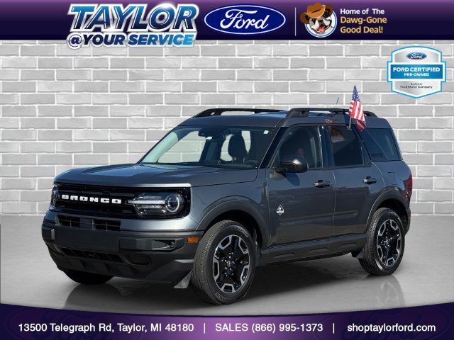 Certified 2023 Ford Bronco Sport Outer Banks w/ Tech Package
