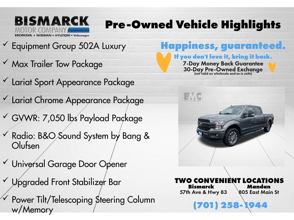 Used 2019 Ford F150 Lariat w/ Equipment Group 502A Luxury AWD/4WD image 5