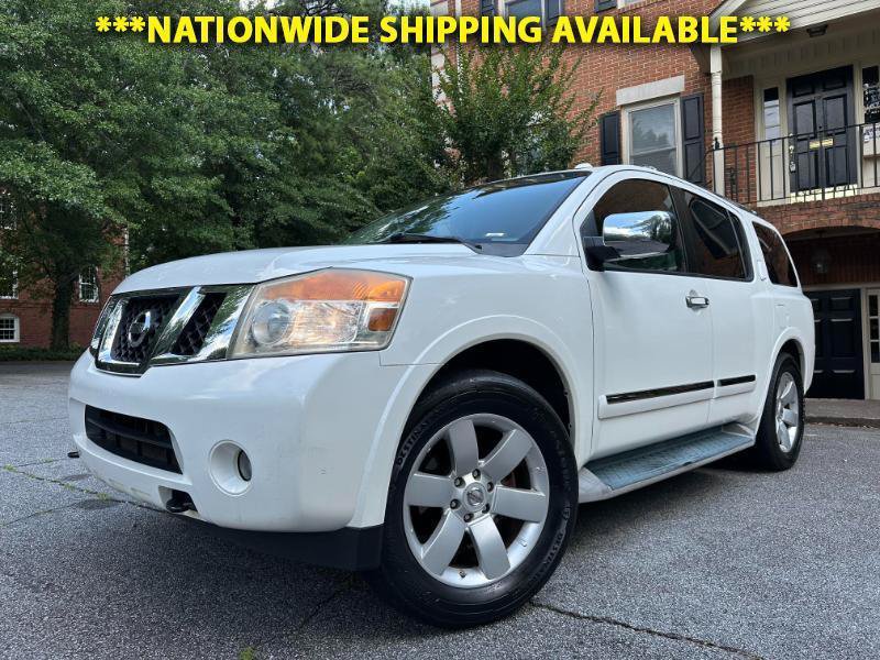 Used 2010 Nissan Armada Titanium w/ DVD Entertainment Pkg RWD image 1