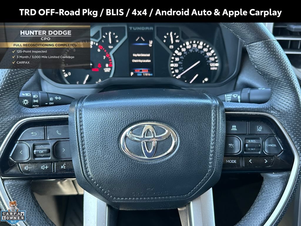 Used 2024 Toyota Tundra SR5 w/ TRD Off-Road Package AWD/4WD image 24