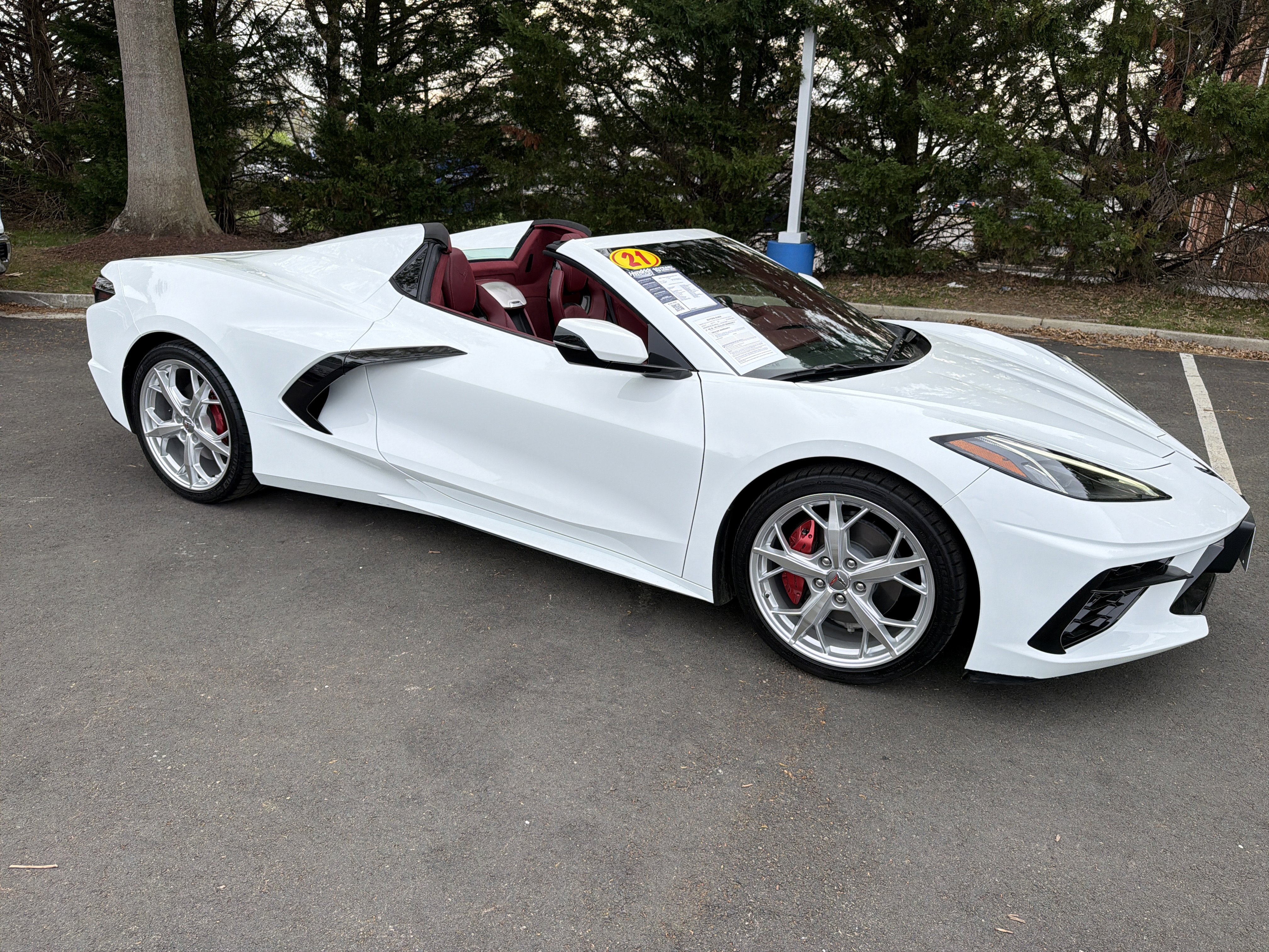 Used 2021 Chevrolet Corvette Stingray Premium Conv w/ Battery Protection Package image 28