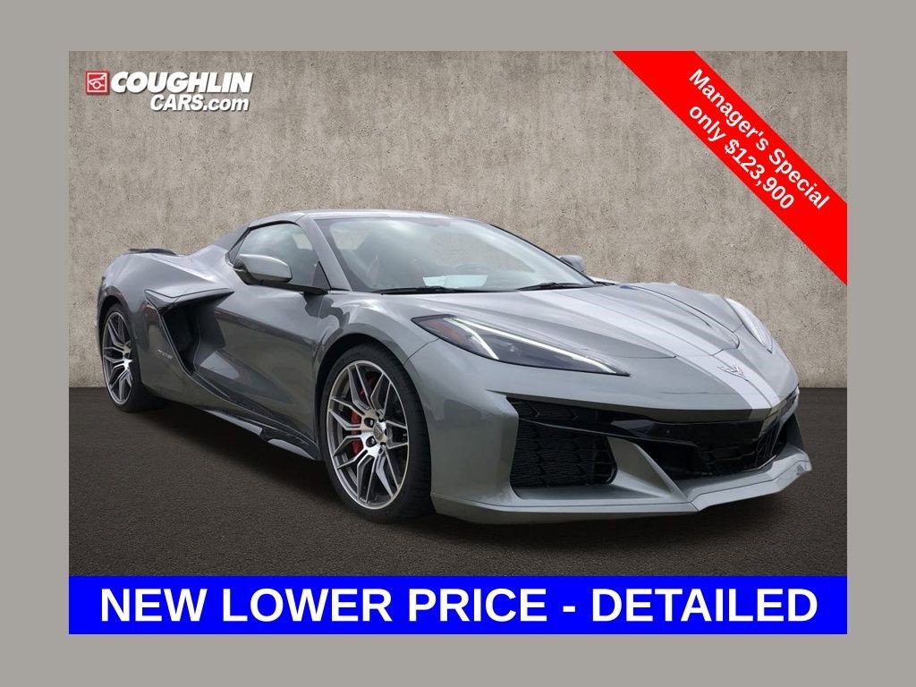 Certified 2023 Chevrolet Corvette Z06 w/ Chrome Exterior Badge Package