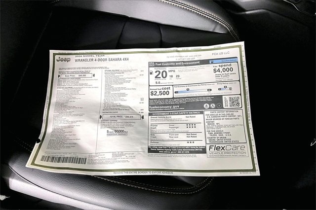 New 2026 Jeep Wrangler Sahara image 14