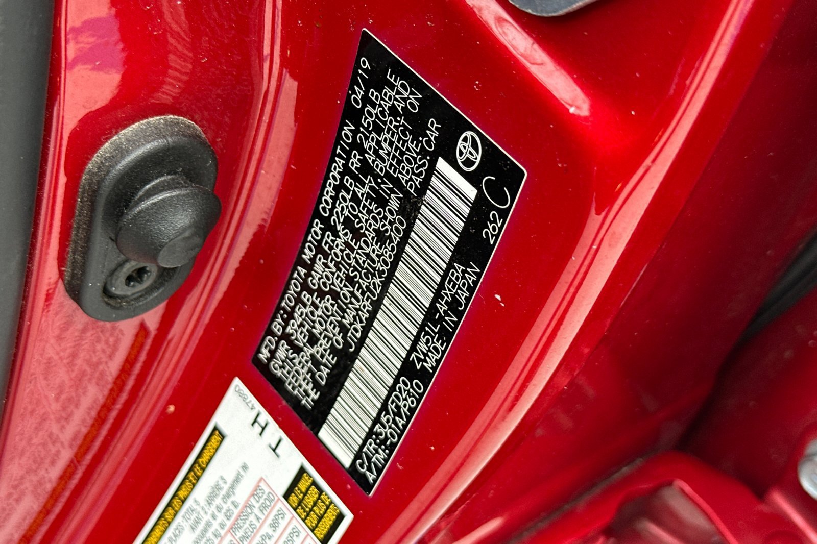 Used 2019 Toyota Prius LE w/ Carpet Mat Package FWD image 29