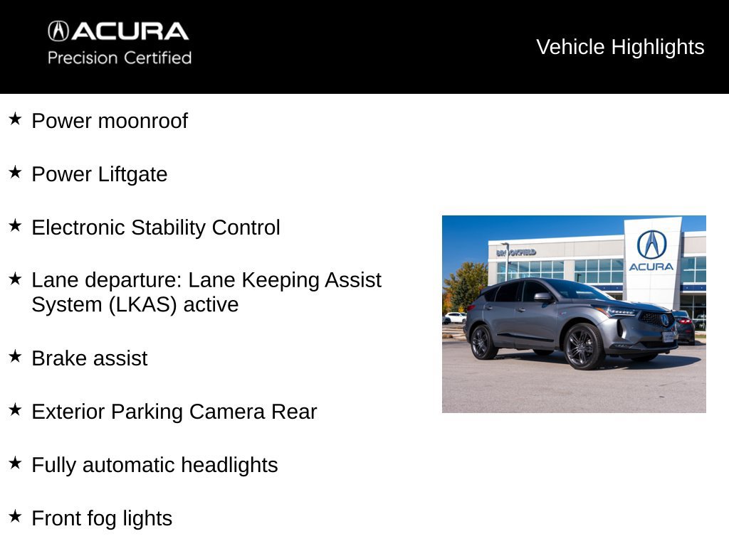 Certified 2023 Acura RDX w/ Advance Package AWD/4WD image 13