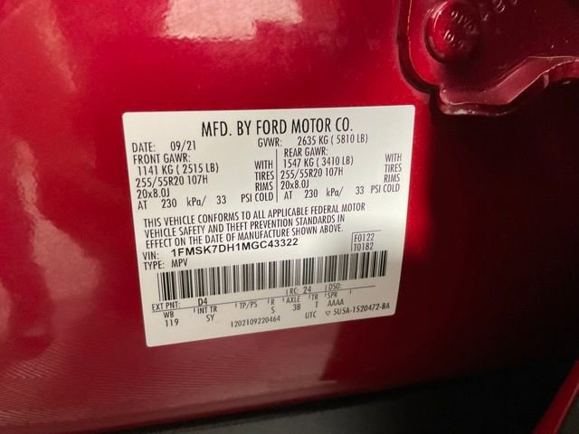 Used 2021 Ford Explorer XLT w/ Equipment Group 202A image 27