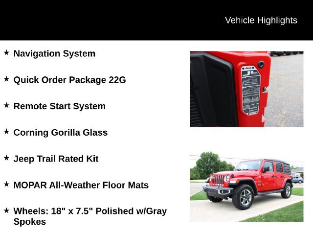 Used 2022 Jeep Wrangler Unlimited Sahara AWD/4WD image 4