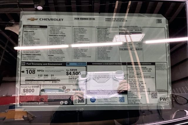 Used 2026 Chevrolet Equinox EV RS image 14