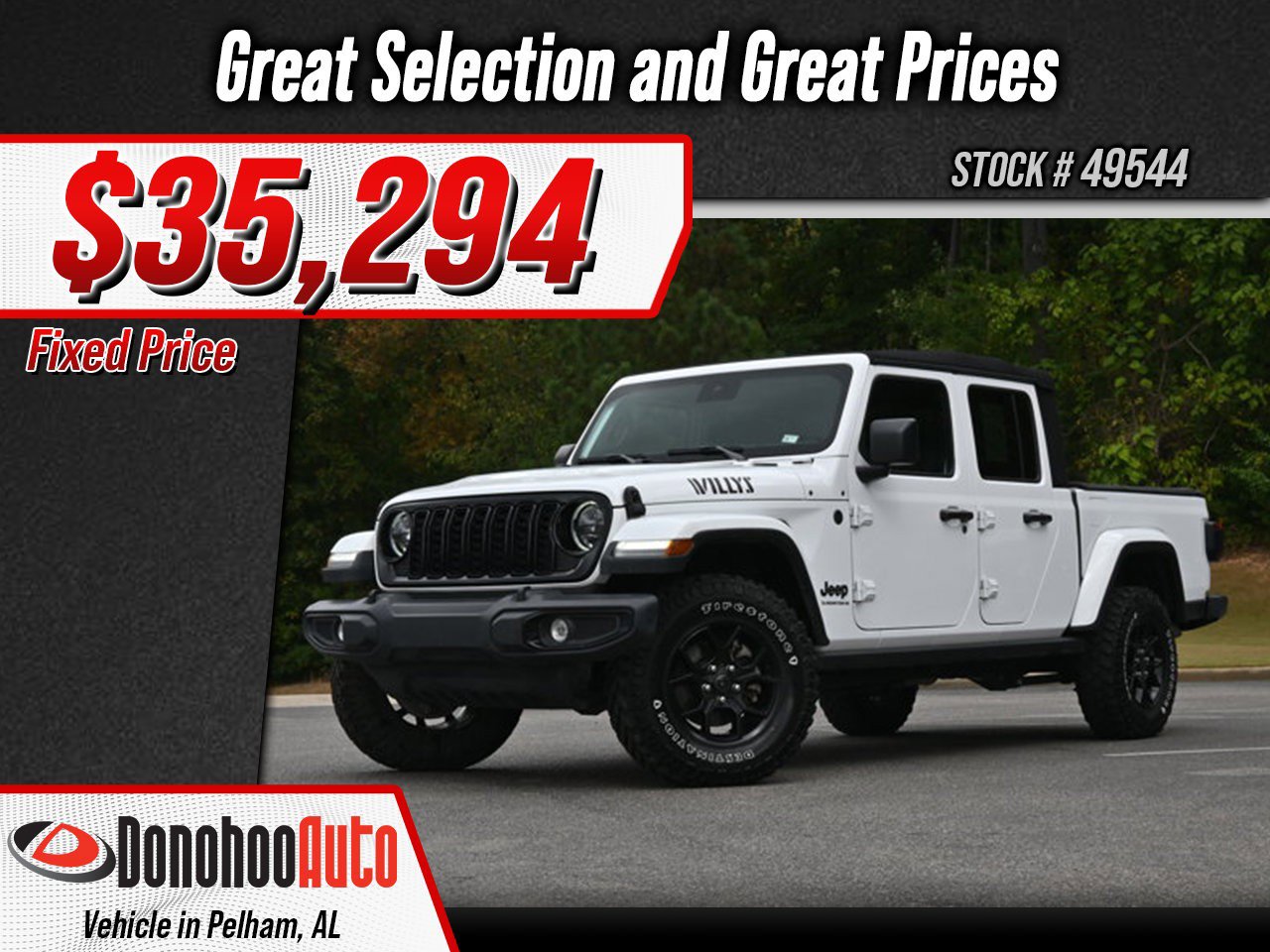 Used 2024 Jeep Gladiator Sport AWD/4WD image 1