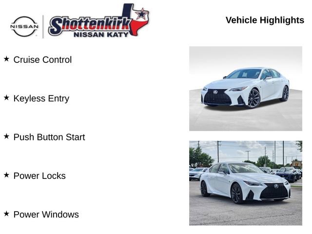 Used 2024 Lexus IS 350 F Sport image 12