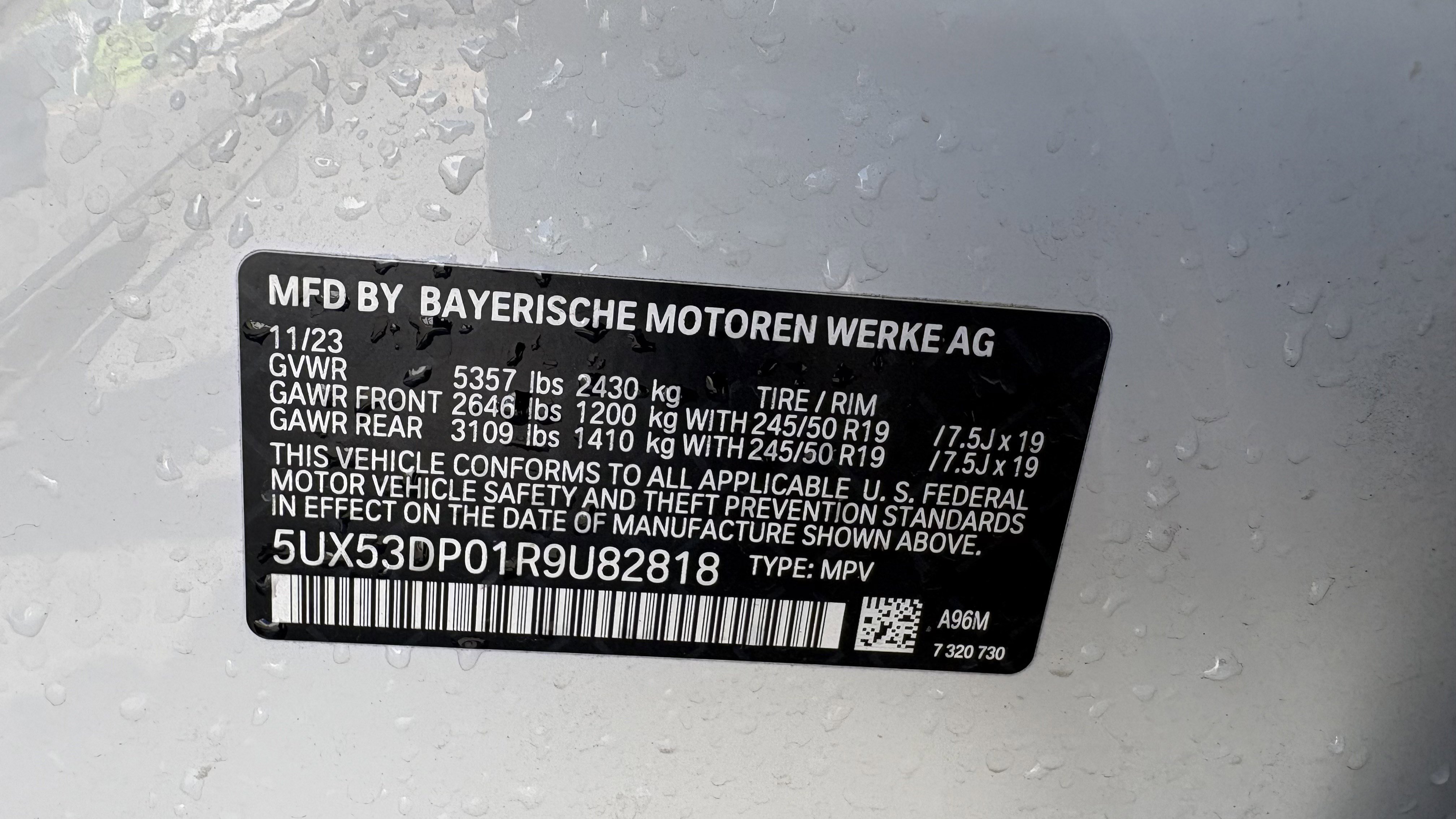 Used 2024 BMW X3 xDrive30i w/ Convenience Package AWD/4WD image 16