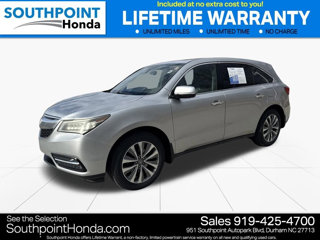 Used 2014 Acura MDX FWD w/ Tech & Entertainment video 3