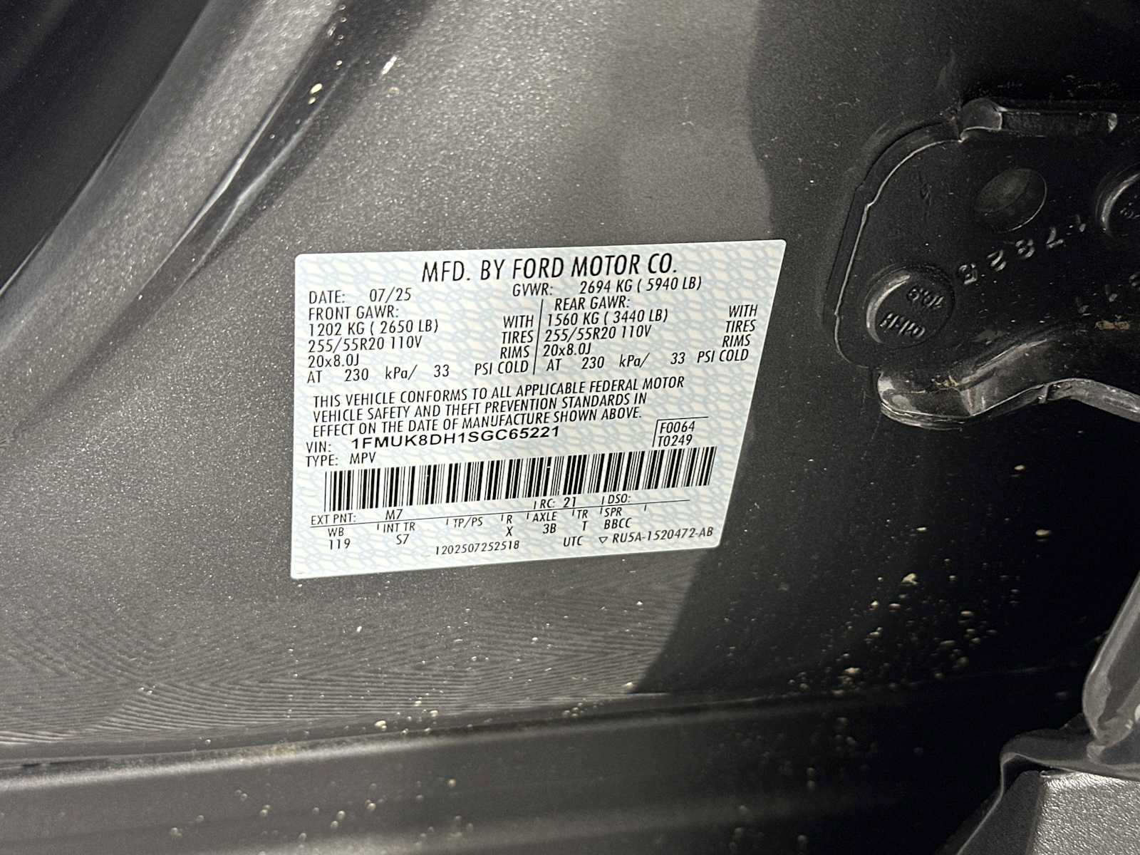 Used 2025 Ford Explorer Active w/ Active Comfort Package AWD/4WD image 36